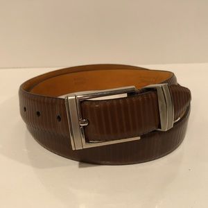 Remo Tulliani Brown Leather Belt